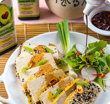 Sesame crusted Tofu
